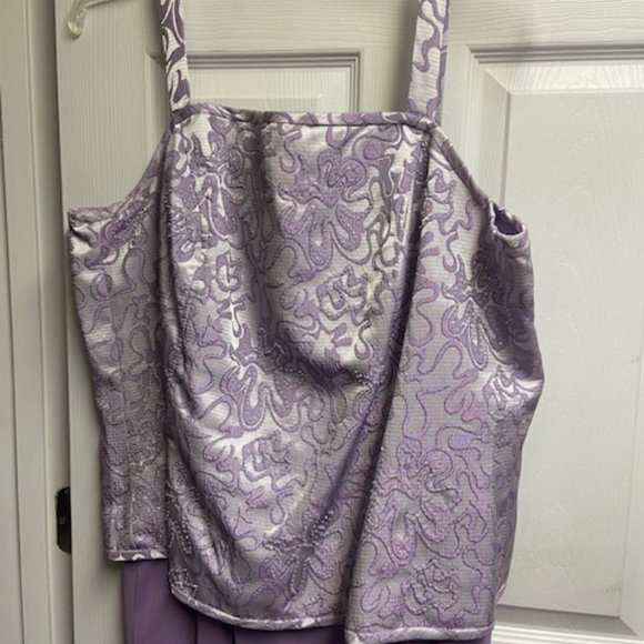 Lovely Lavendar formal dress with jacket - Picture 4 of 7